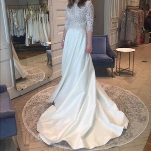 BHLDN Bridal ballroom skirt separate